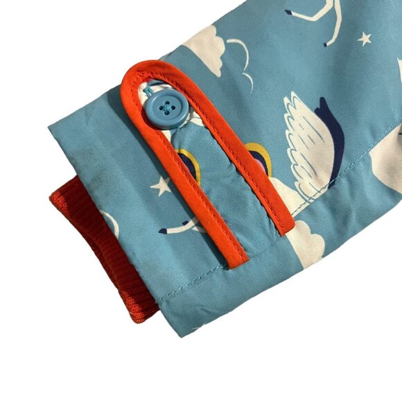 Mini Boden 2-3Y Sherpa Lined Pegasus Unicorn Anorak Jacket Coat - Picture 5 of 11